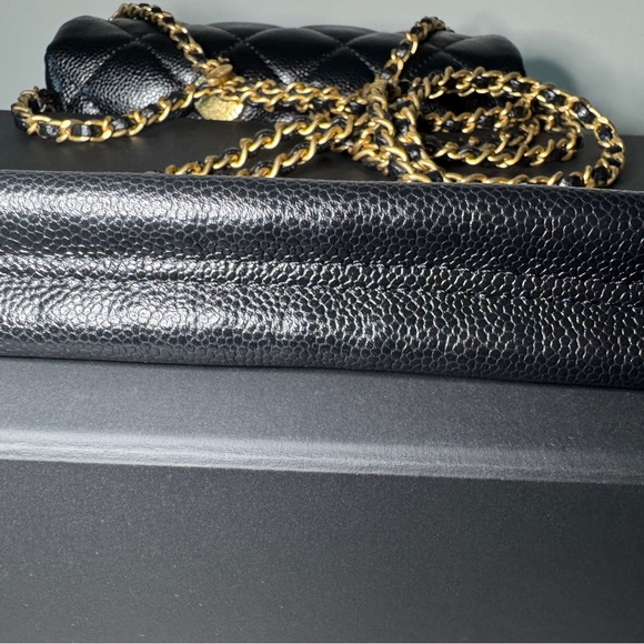 Chanel Black Quilted Leather Bag - Picture 16 of 17